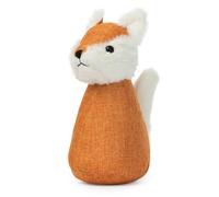 LIVIVO Fox Weighted Door Stop - Heavy Sand-Filled Fabric Doorstop for Home, Office, Nursery or Bedroom - Decorative Animal Design with Carry Handle