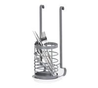 LIVIVO Hanging Storage Utensil Holder in Grey LIVIVO Grey