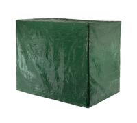 Livivo 3 Seater Garden Swing Cover Waterproof Outdoor Swing Seat Cover With Eyelets And Ropes Green 215 X 168 X 124Cm
