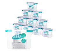 LIVIVO Indoor Dehumidifier - Interior Moisture, Mould & Mildew Remover - 10 Pack