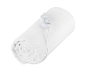 LIVIVO King Size Electric Under Blanket with 3 Heat Settings and Fitted Bed Control