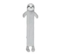 LIVIVO Large Hot Water Bottle with Animal Style Microfiber Fleece/Knitted/Faux, Soft Removable and Washable Cover - Quick Heat and Comforting Pain Relief (2L, Sloth)
