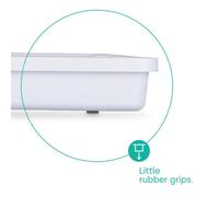 Livivo Non Slip White Utensil Drawer Tray