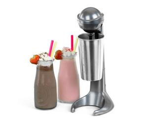Livivo Retro Milkshake Maker - Titanium Grey, 2-Speed, 500Ml Cup