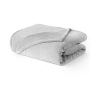 Livivo Single Fleece Blanket - Misty Grey