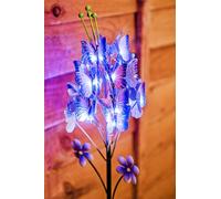 LIVIVO Solar Stake Lights Garden - Patio Landscape Solar Powered Path Light