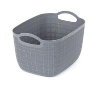 Livivo Juti Medium Storage Basket Grey 17L