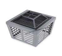 LIVIVO Veneziano 30" Outdoor Fire Pit with BBQ Grill