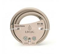 LIVLIG Garden Hose 1/2 Inch 10 m Beige, Premium Irrigation Hose