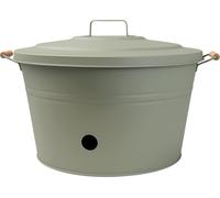 Livlig Metal Hose Pot - Homefarming Green