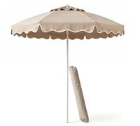 LIVLIG Premium Parasol 200 cm, Parasol Balcony and Garden - Bendable with Protective Cover, Balcony Sun Protection, Garden Umbrella or Balcony Umbrella with UV Protection