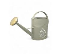 LIVLIG Watering Can 10 L Galvanised Metal Large Vintage Watering Can with Brass Shower for Garden and Indoor Plants, Green