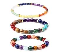 LIVLOKO Crystal Bracelet Chakra Bracelets for Women Chakra Bracelet Anxiety Relief Spiritual Gifts for Women jewellery for women Ankle Bracelet Crystal Positive Gift