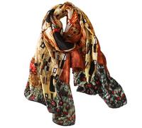 LIVLOKO LONDON Gift Box Womens Silky Satin Scarf, Ladies Large Lightweight Smooth Shawl & Wrap for Women UK, Chiffon Head Hair Hijab, Neck Twilly, Wedding Scarves Collection for Young or Older Women