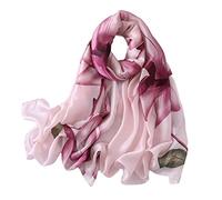 LIVLOKO LONDON Gift Box Womens Silky Satin Scarf, Ladies Large Lightweight Smooth Shawl & Wrap for Women UK, Chiffon Head Hair Hijab, Neck Twilly, Wedding Scarves Collection for Young or Older Women
