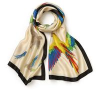 LIVLOKO LONDON Gift Box Womens Silky Satin Scarf, Ladies Large Lightweight Smooth Shawl & Wrap for Women UK, Chiffon Head Hair Hijab, Neck Twilly, Wedding Scarves Collection for Young or Older Women