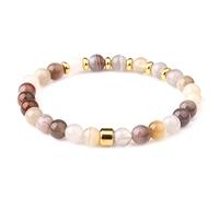 LIVLOKO LONDON Real Chakra Bracelets for Women Crystal Energy Anxiety Relief Stress Relief Bead Energy Crystals Spiritual Positive Gift for Women