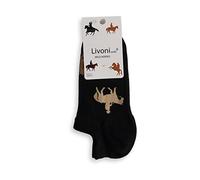Livoni Wild Horses Low Socks 43-46, Multi-Coloured, L