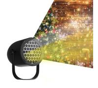 Livoravoli LED Snowflake Projector Light, USB Powered Christmas Projection Lamp for Indoor Use | Magical Snowfall Effect for Xmas, New Year, Bedroom and Home Decor (Winter White)