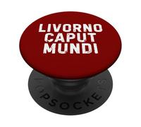 Livorno Caput Mundi Cute City Man Woman Child PopSockets Adhesive PopGrip