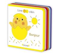 Livre câlin mini feutrine - Bonjour