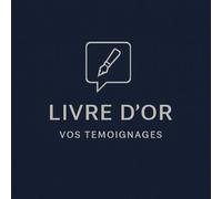 Livre d’Or - Événements & Témoignages: Chambre d'hôte, Hôtel, Location vacances à la mer, campagne, montagne, Mariage, Anniversaire, EVJF, Noces, Baby ... vierges à remplir | Format carré pratique