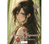 Livre De Coloriage Manga Japonais: Sélection d’images captivantes à colorier, représentant des personnages et scènes typiques du style anime japonais.