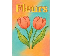 Livre de coloriage pour séniors-Fleurs-Grand motif pour séniors-Format A5-Anti-stress et relaxant-50 motifs floraux-Séparation par page blanche