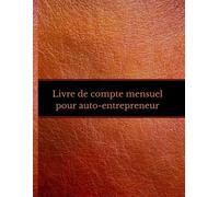 livre de compte mensuel pour auto-entrepreneur