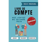 Livre de compte: Pour achat revente de vêtements en ligne
