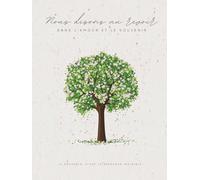 Livre de Condoléances - Arbre printanier - Dans l’amour et le souvenir: Carnet funéraire, format 21 × 28 cm, couverture rigide - 100 pages dont 15 ... de condoléances et hommages personnels