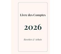 Livre des comptes 2026 - Cahier à remplir à la main pour entrepreneurs: Suivi des recettes, dépenses, TVA, charges et résultat net mois par mois