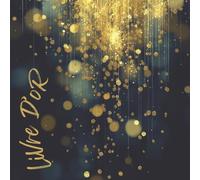 Livre d'Or Élégant Noir et Doré" : Un souvenir précieux pour vos événements mémorables (Mariage, Anniversaire, Baptême, Retraite, Baby Shower, Pacs