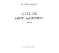 LIVRE DU SAINT SACREMENT POUR ORGUE