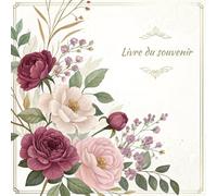 Livre du souvenir - Livre de condoléances: 100 pages