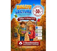 Livre enfant 7 8 9 ans CE1 CE2 Gabriel et Louise Rallye lecture complet 1 collector livres 1 2 3 4 5 en 1 ouvrage: MSO Méthode Syllabique Orale avec ... Rentrée à l' école Rallye Lecture complet)