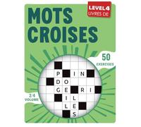 Livres De Mots Croises: Challenge expert avec solutions intégrées