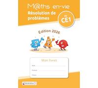 Livret élève - Enseigner la résolution de problèmes au CE1 - Maths en-vie (édition 2026)