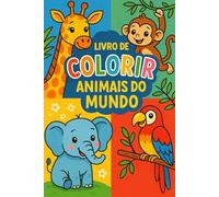 Livro de Colorir Animais do Mundo