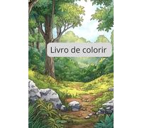 Livro de colorir de natureza