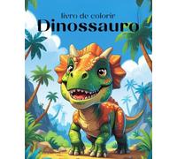 Livro de colorir Dinossauro
