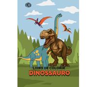Livro de Colorir Dinossauro