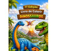 Livro de Colorir Dinossauros