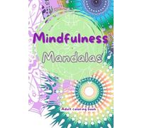 Livro de colorir para adultos Mindfulness Mandalas