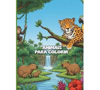 Livro para colorir Animais