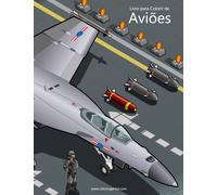 Livro para Colorir de Avioes 1