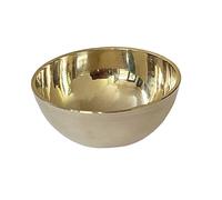 Livronic® Bronze Kansa Natural Vatki Cup Ayurvedic Detox Foot Massager Relaxation and Deep Cleaning Ancient Indian Technique Ayurvedic Kansa Vatki Foot Massage both side finishing (Pack of 1)
