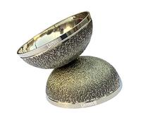 Livronic Bronze Kansa Natural Vatki Cup Ayurvedic Detox Foot Massager Relaxation and Deep Cleaning Ancient Indian Technique