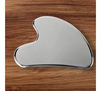 Livronic® Premium SS Gua Sha Tool For Face | 100% 304 Stainless Steel Gua Sha | Facial Tools Metal Gua Sha | Tighten Skin Care Tools | Beauty Tool For Body Eyes Neck Massager Lymphatic Drainage