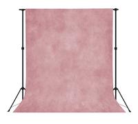 LIVUCEE 8X10FT Abstract Pink Portrait Photography Backdrops with Pocket on Top for Professional Photo Studio Booth Props